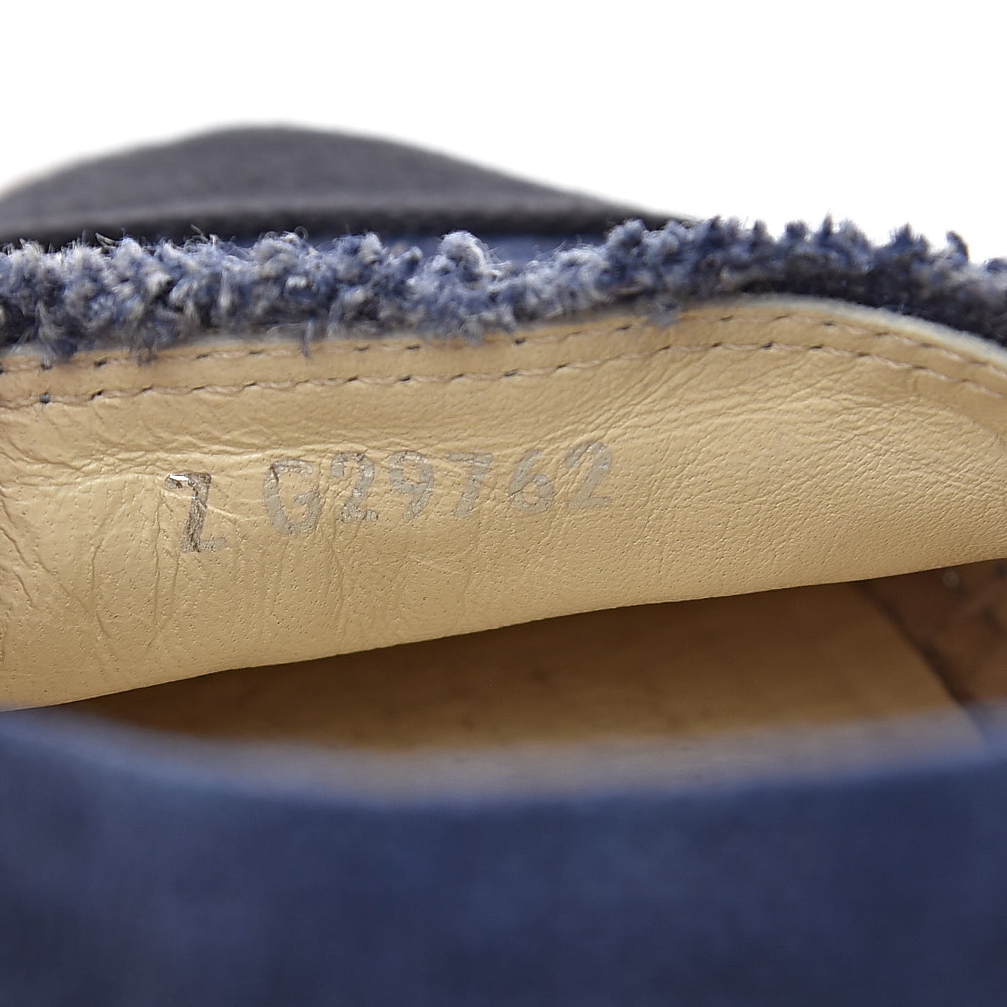 Denim Toile CC Espadrilles 38 Navy Black