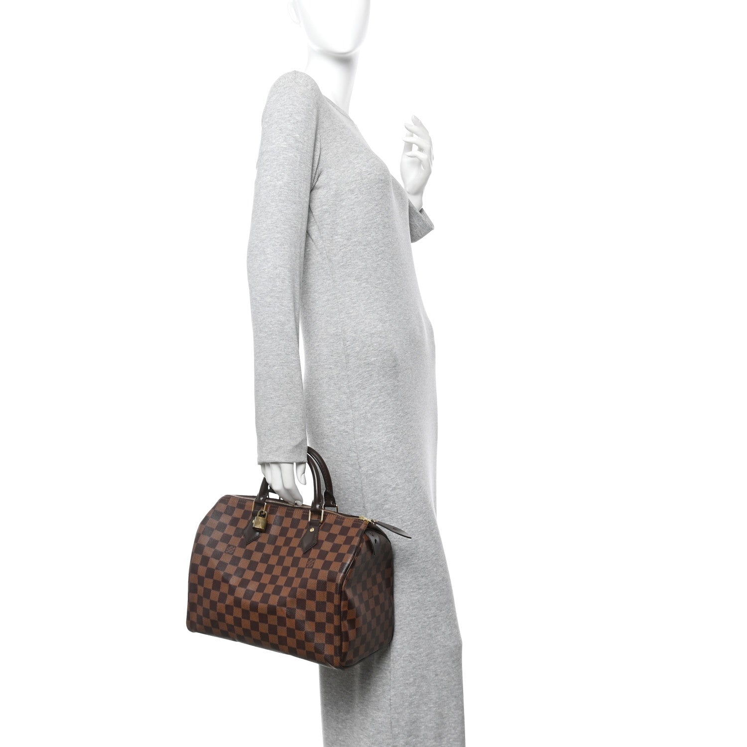 Louis Vuitton Damier Ebene Speedy 30 2 of 10