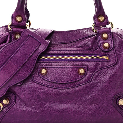 Balenciaga Agneau Giant 12 Gold Hardware Town Ultraviolet 9 of 11