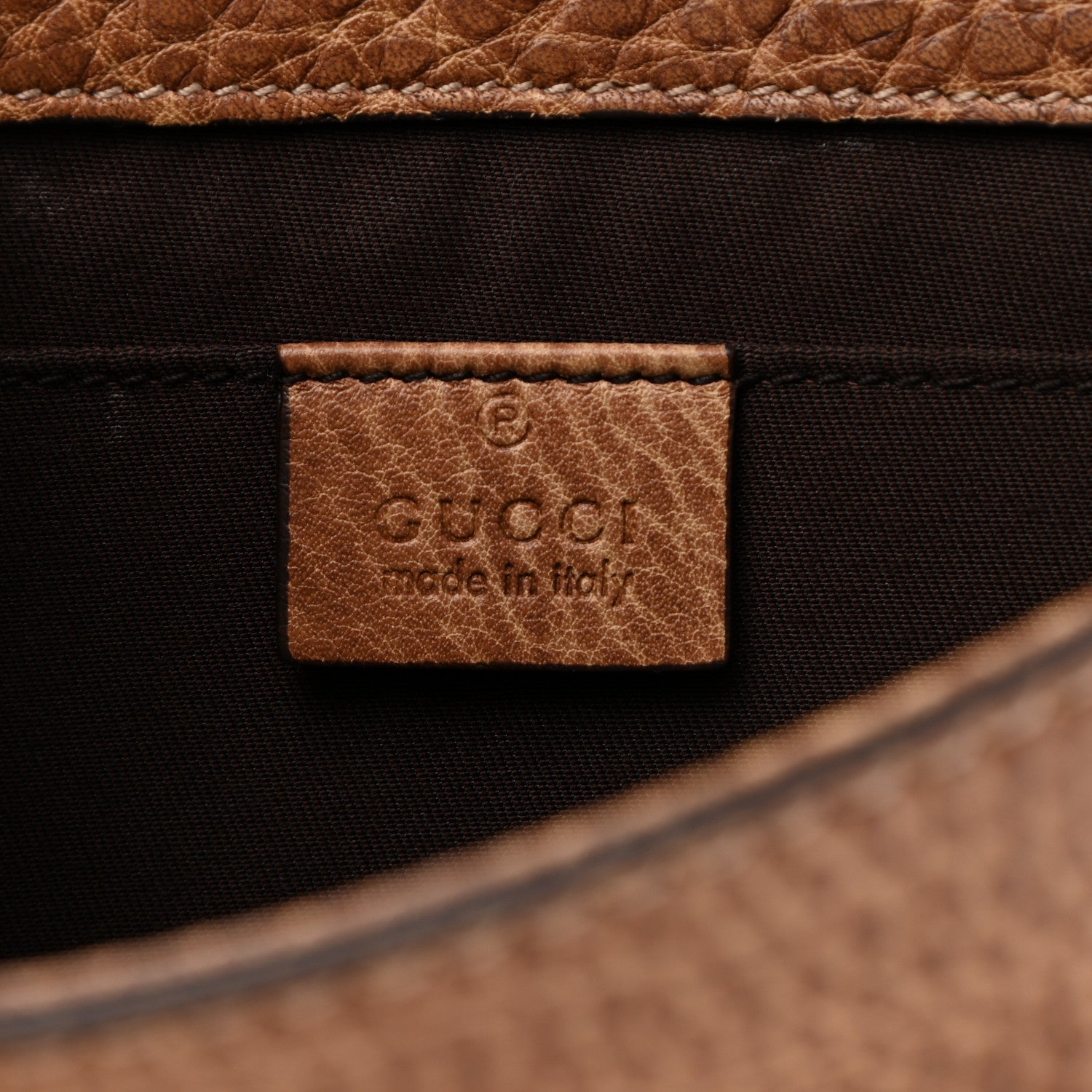 Gucci Calfskin New Pelham Clutch Brown 6 of 7