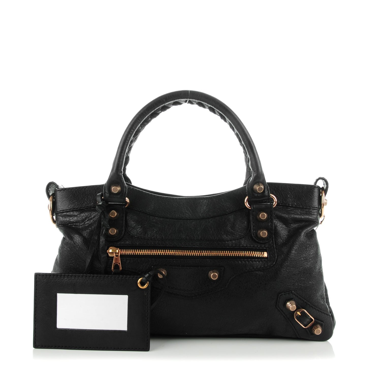 Agneau Giant 12 Rose Gold Hardware First Black