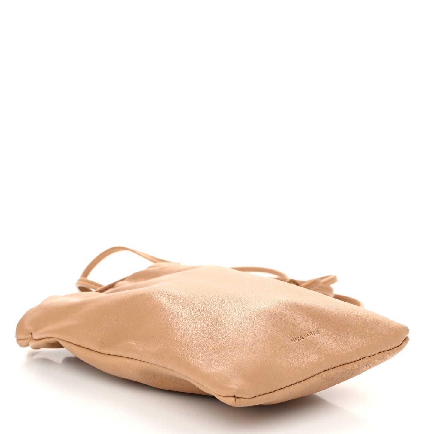 Nappa Bourse Phone Pouch Crossbody Bag Beige