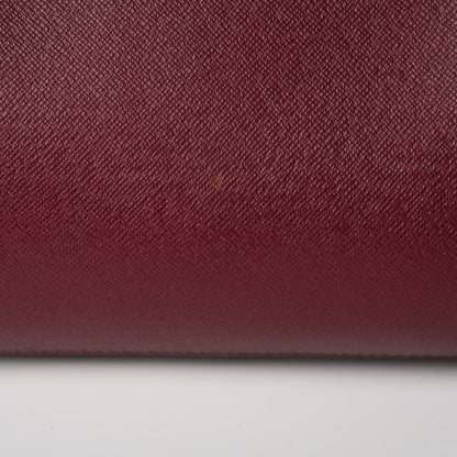 Alexander McQueen Calfskin Small Heroine Burgundy 11 of 17