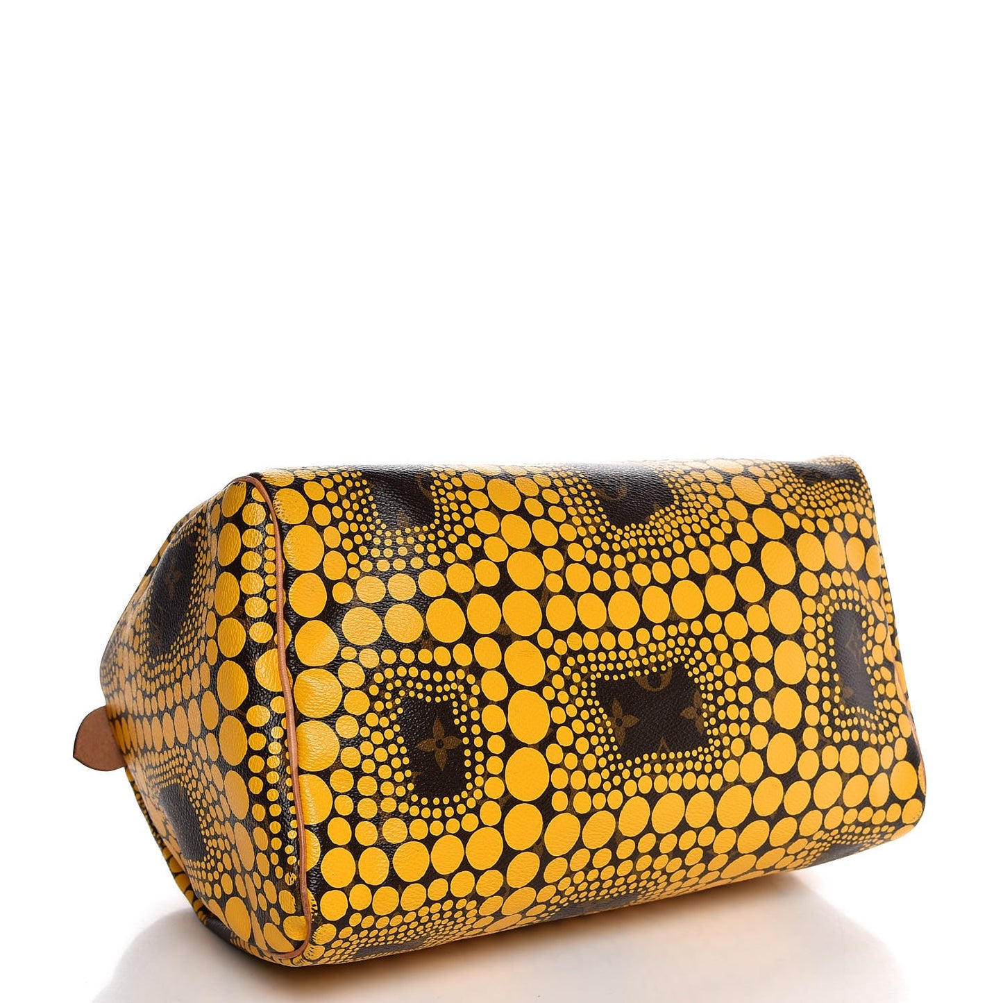 Monogram Kusama Town Speedy 30 Yellow