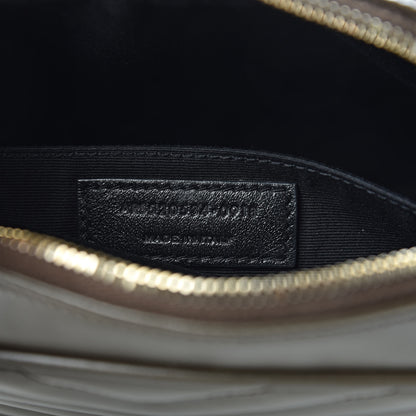 Saint Laurent Calfskin Matelasse Monogram Lou Camera Bag Faggio 7 of 10