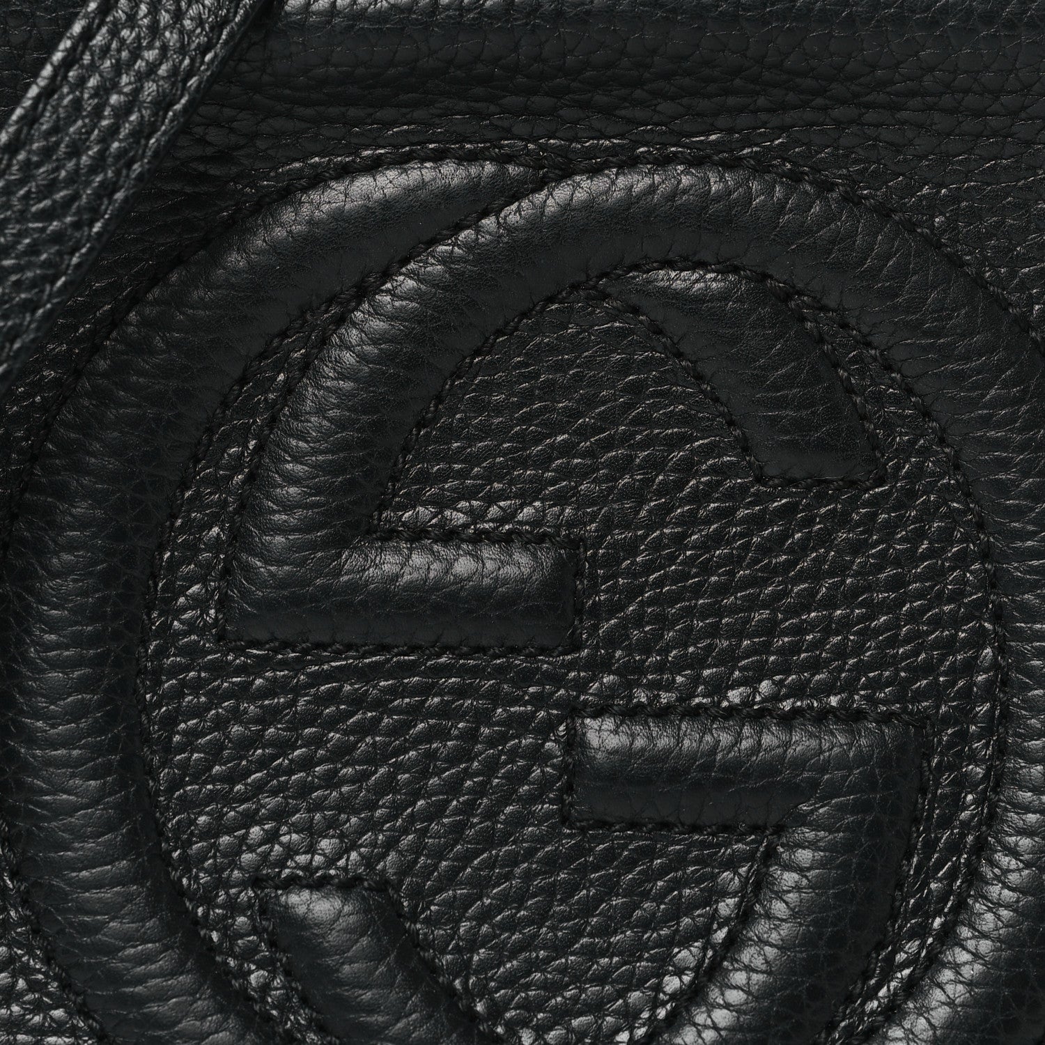 Gucci Pebbled Calfskin Small Soho Disco Bag Black 8 of 10