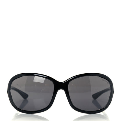 Tom Ford Acetate Jennifer Sunglasses TF8 Black 2 of 8