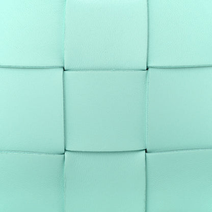 Bottega Veneta Lambskin Maxi Intrecciato Small Cassette Crossbody Bag Celadon 8 of 10
