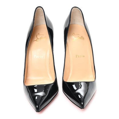 Christian Louboutin Patent Pigalle Follies 100 Pumps 37.5 Black 3 of 9