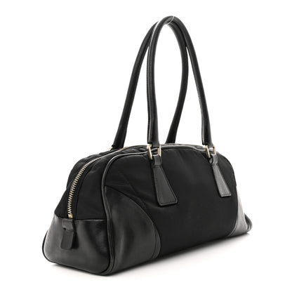 Prada Nylon Cinghiale Bowler Black 3 of 13