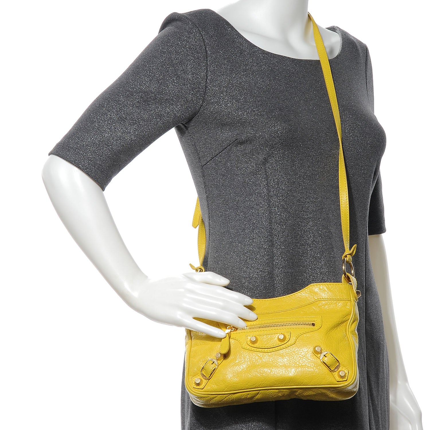 Balenciaga Agneau Giant 12 Hip Curry 2 of 7