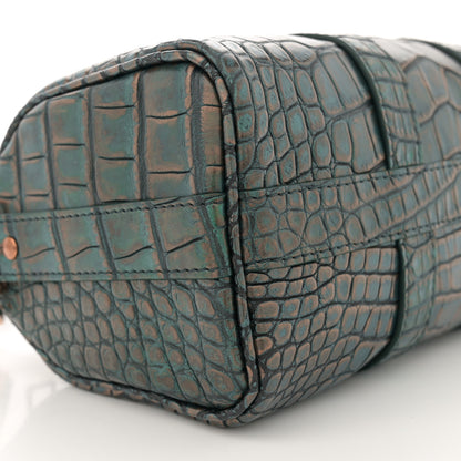 Louis Vuitton Alligator Keepall Bandouliere 25 Metallic Copper 8 of 9