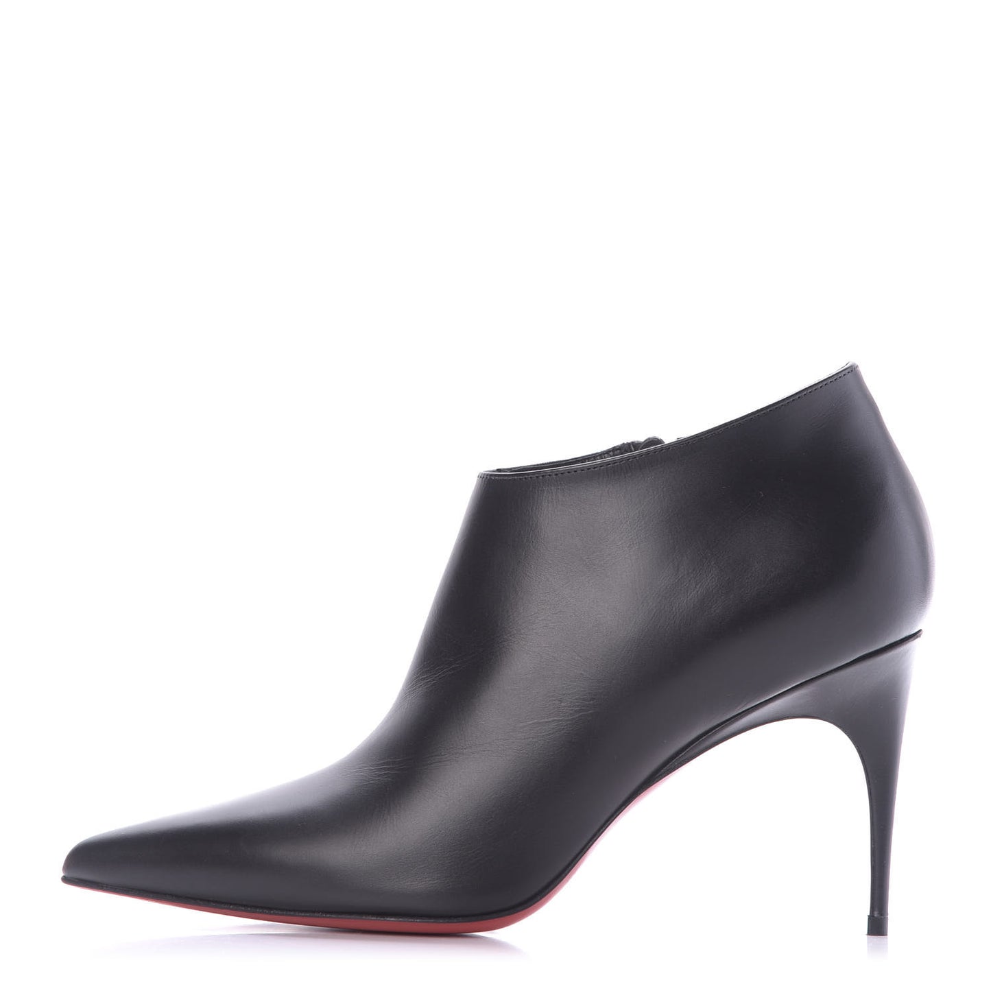 Calfskin Gorgona 85 Ankle Boots 38.5 Black