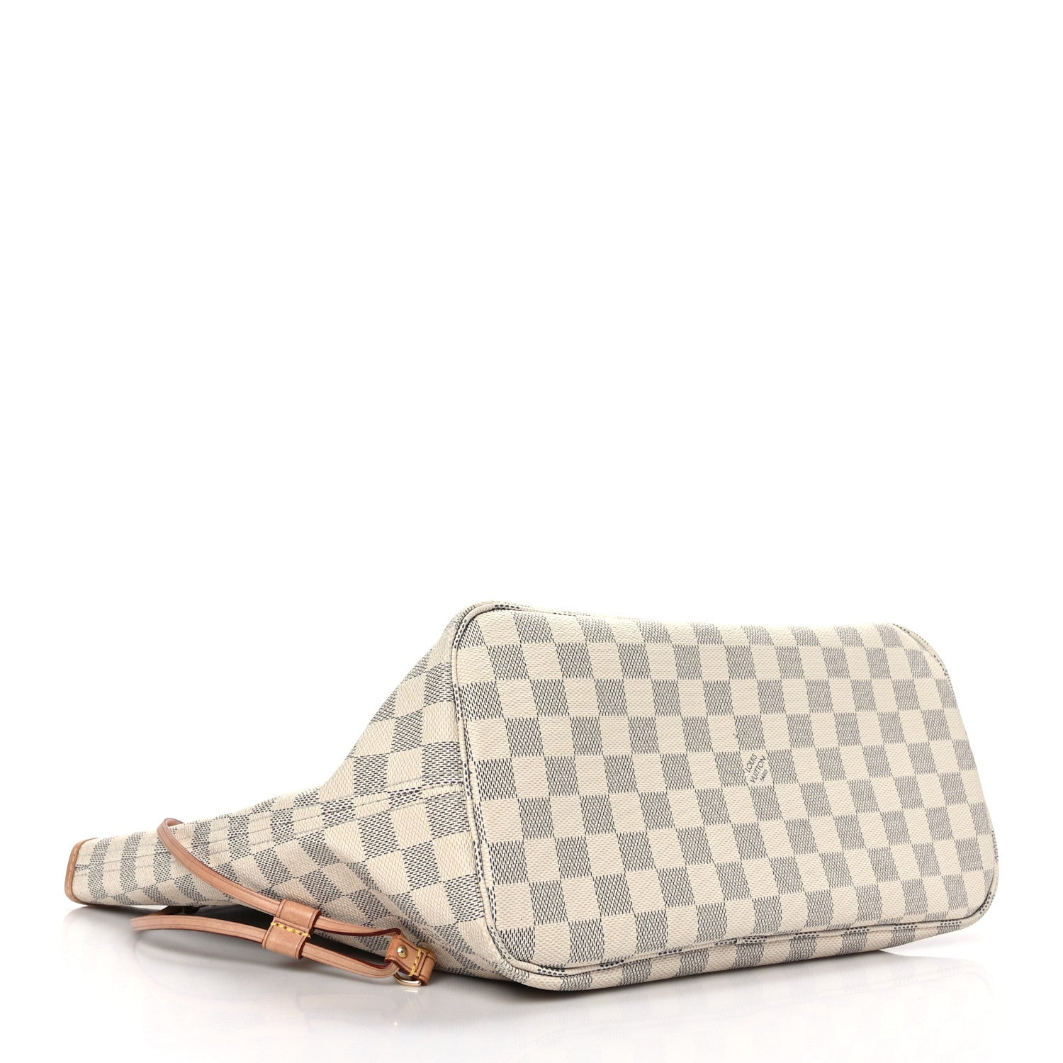 Louis Vuitton Damier Azur Neo Neverfull MM Rose Ballerine 4 of 9