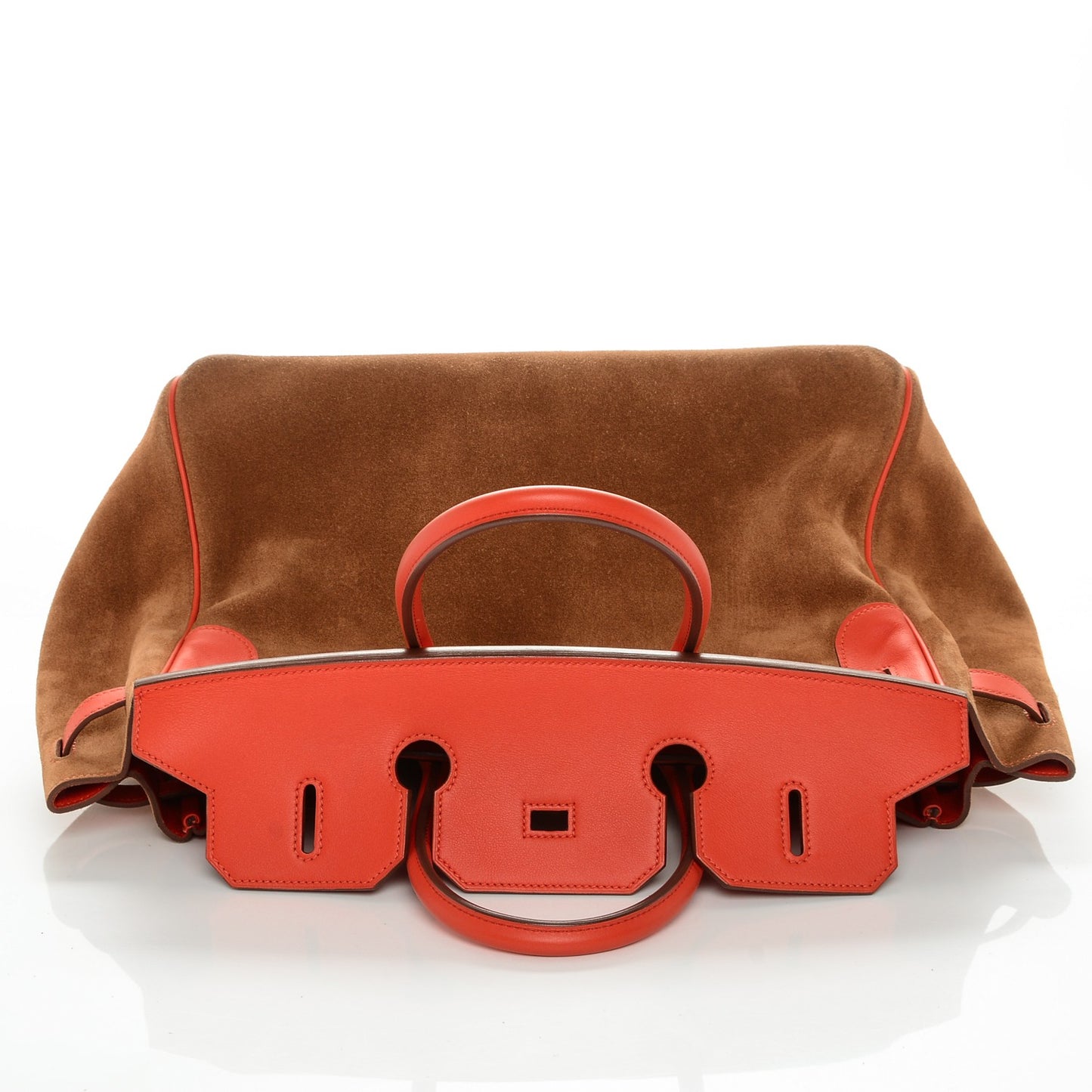 Veau Doblis Swift Grizzly Birkin 35 Chamois Capucine