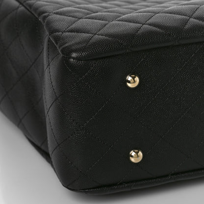 Chanel Caviar Quilted Large Shopping Tote Black 8 of 9