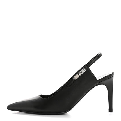 Hermes Nappa Lover 80 Pumps 39.5 Black 1 of 10
