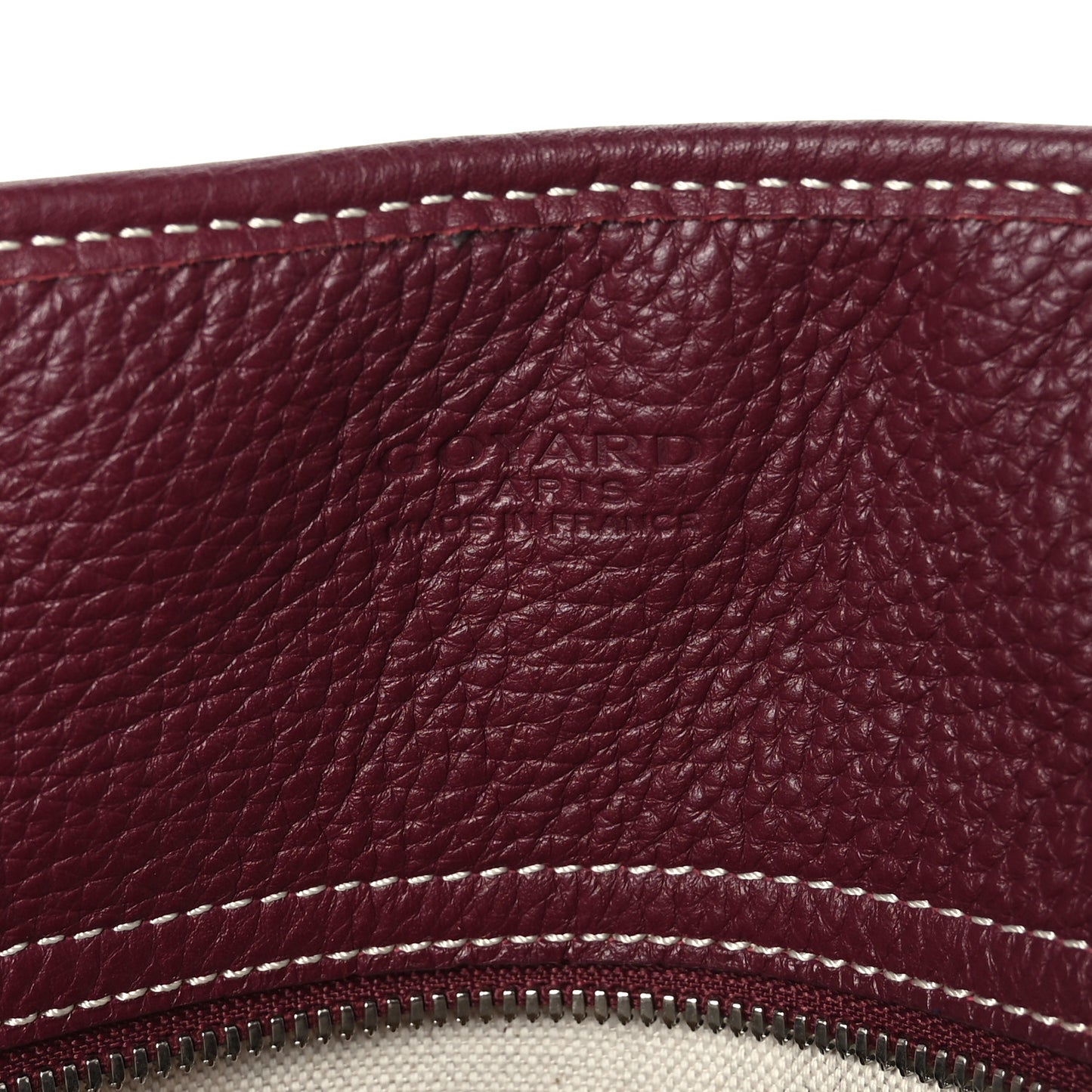 Goyardine Sac Hardy Pet Carrier PM Burgundy