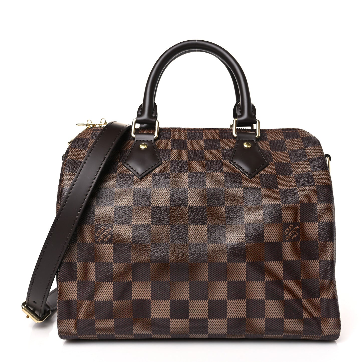 Damier Ebene Speedy Bandouliere 25