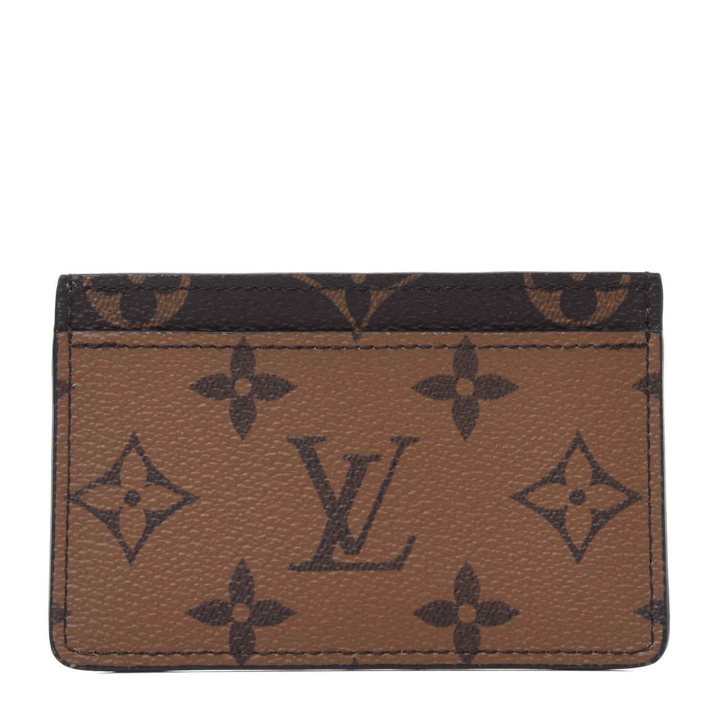 Reverse Monogram Card Holder