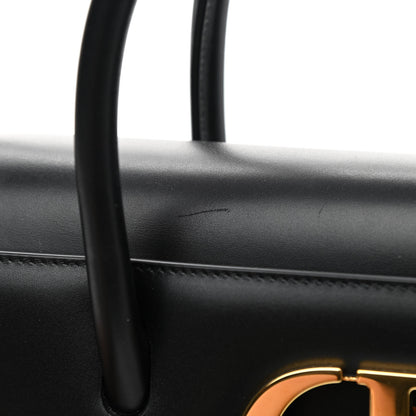 Christian Dior Box Calfskin Medium St. Honore Tote Black 9 of 10