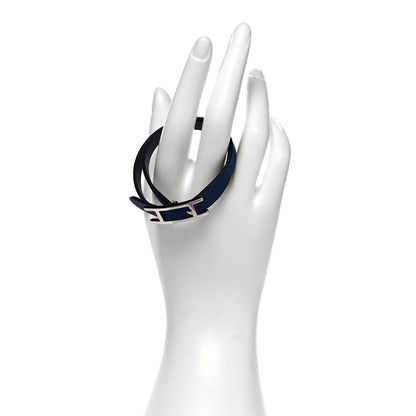 Hermes Swift Behapi Double Tour Bracelet XS Bleu Saphir 2 of 4