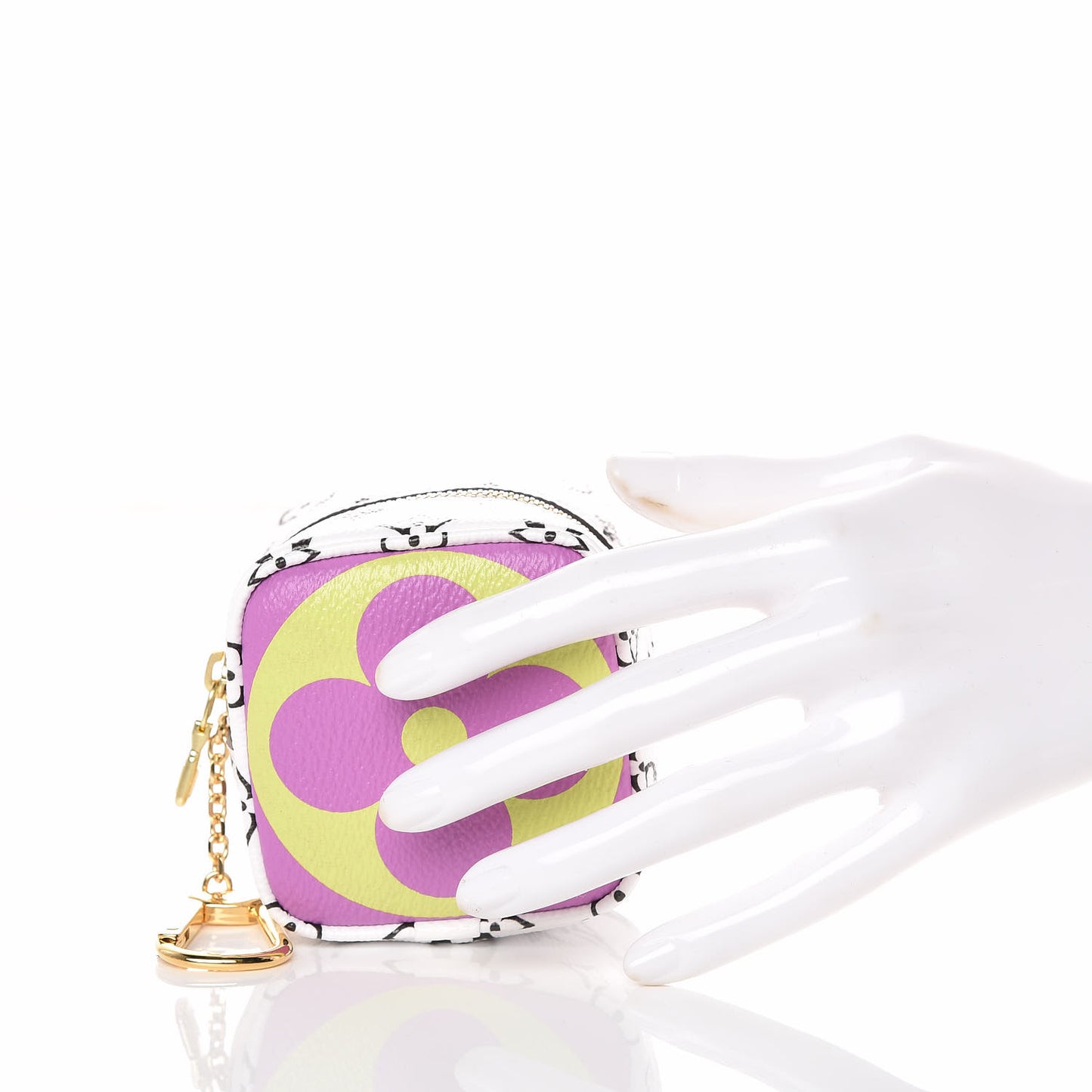 Monogram Giant Cube Coin Purse Pink
