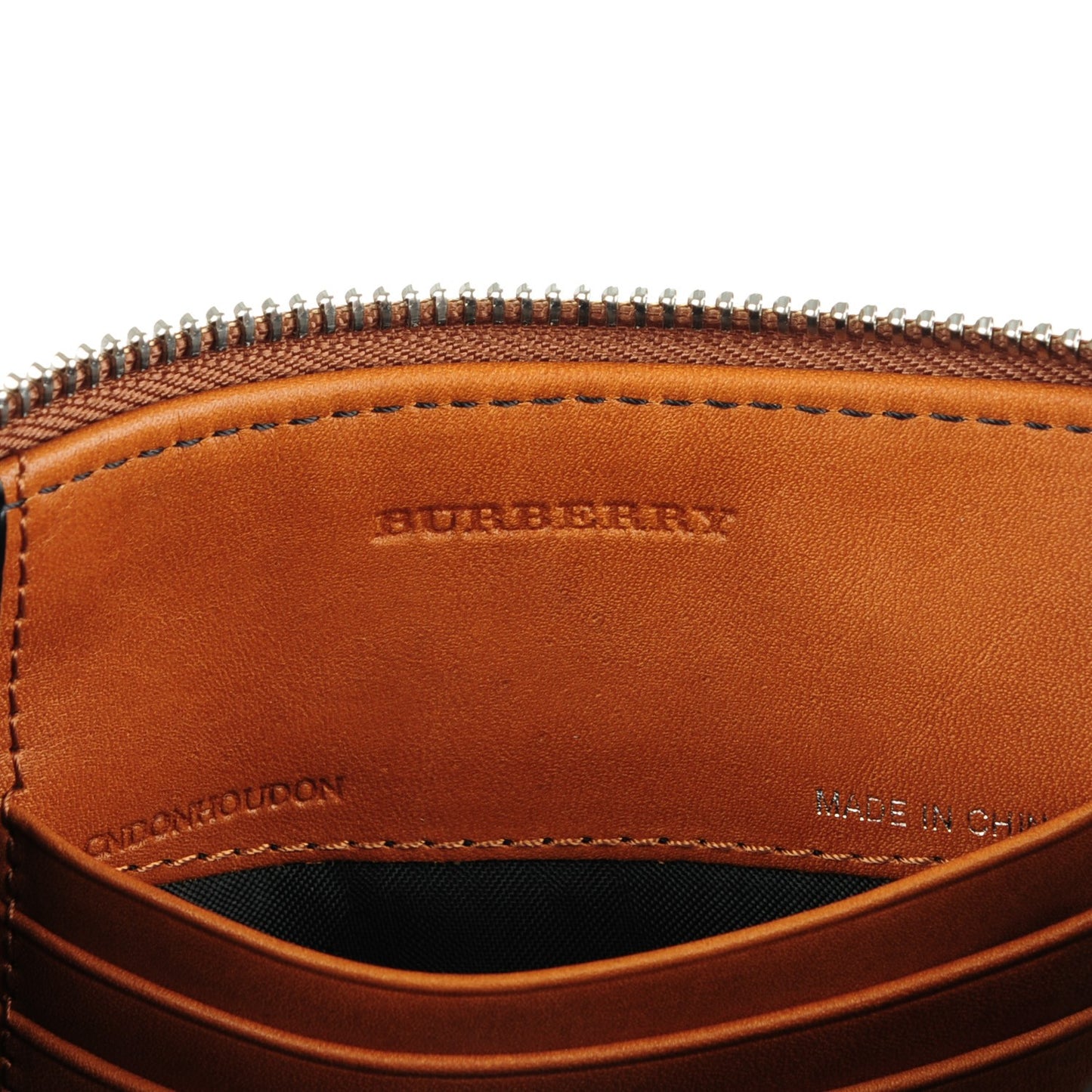 Mega Check Peyton Crossbody Clutch Bag Saddle Brown
