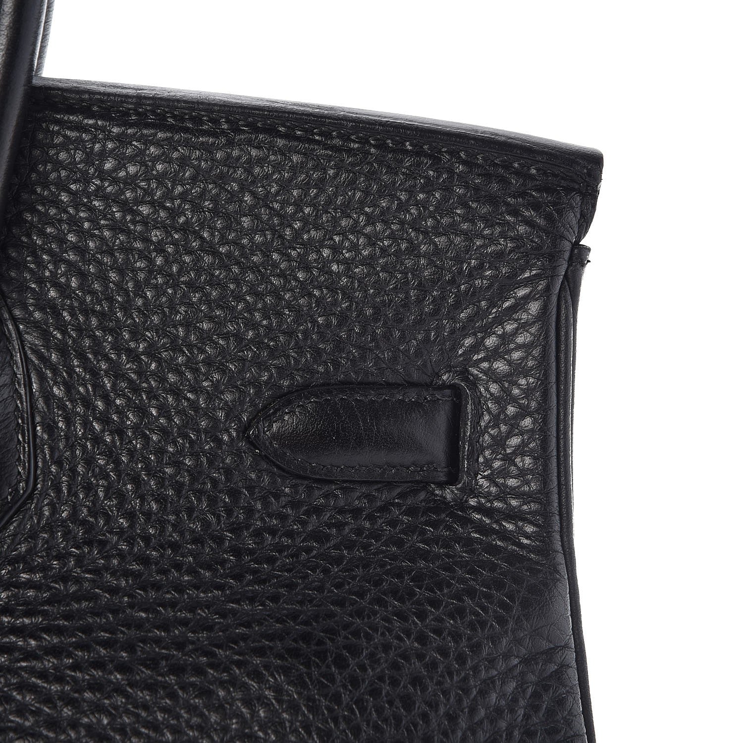 Hermes Taurillon Clemence Birkin 35 Black 32 of 33