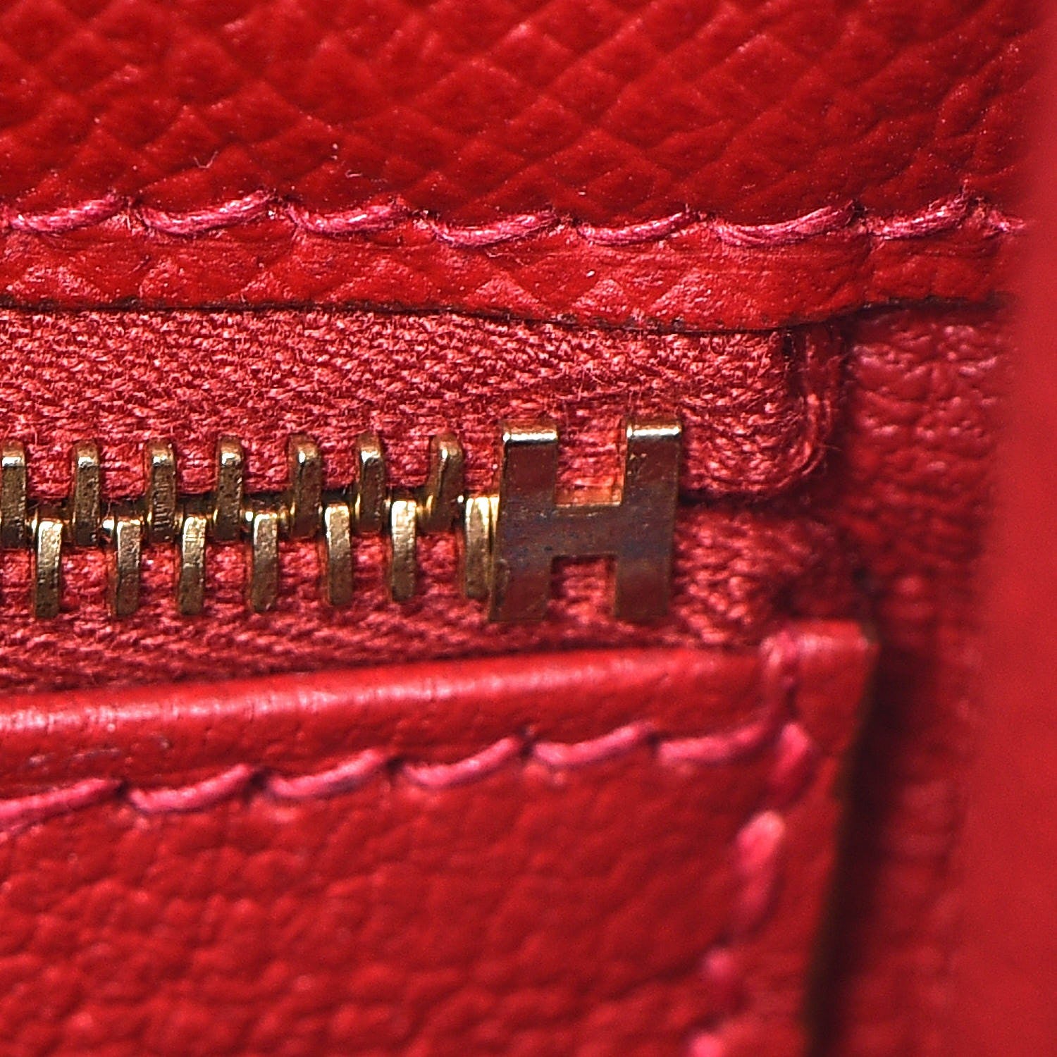 Hermes Epsom Kelly Sellier 28 Rouge Casaque 16 of 36