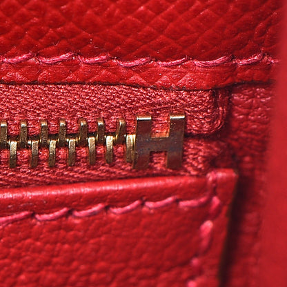 Hermes Epsom Kelly Sellier 28 Rouge Casaque 16 of 36