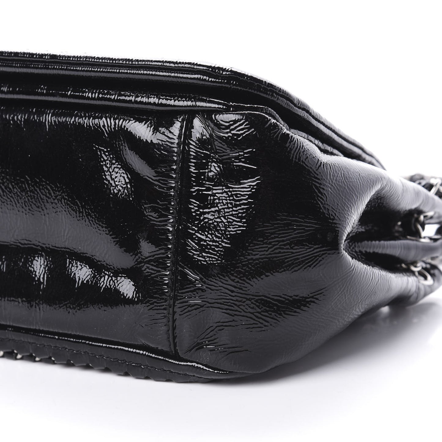 Patent Luxe Ligne Flap Black