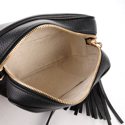 Gucci Pebbled Calfskin Small Soho Disco Bag Black 5 of 7