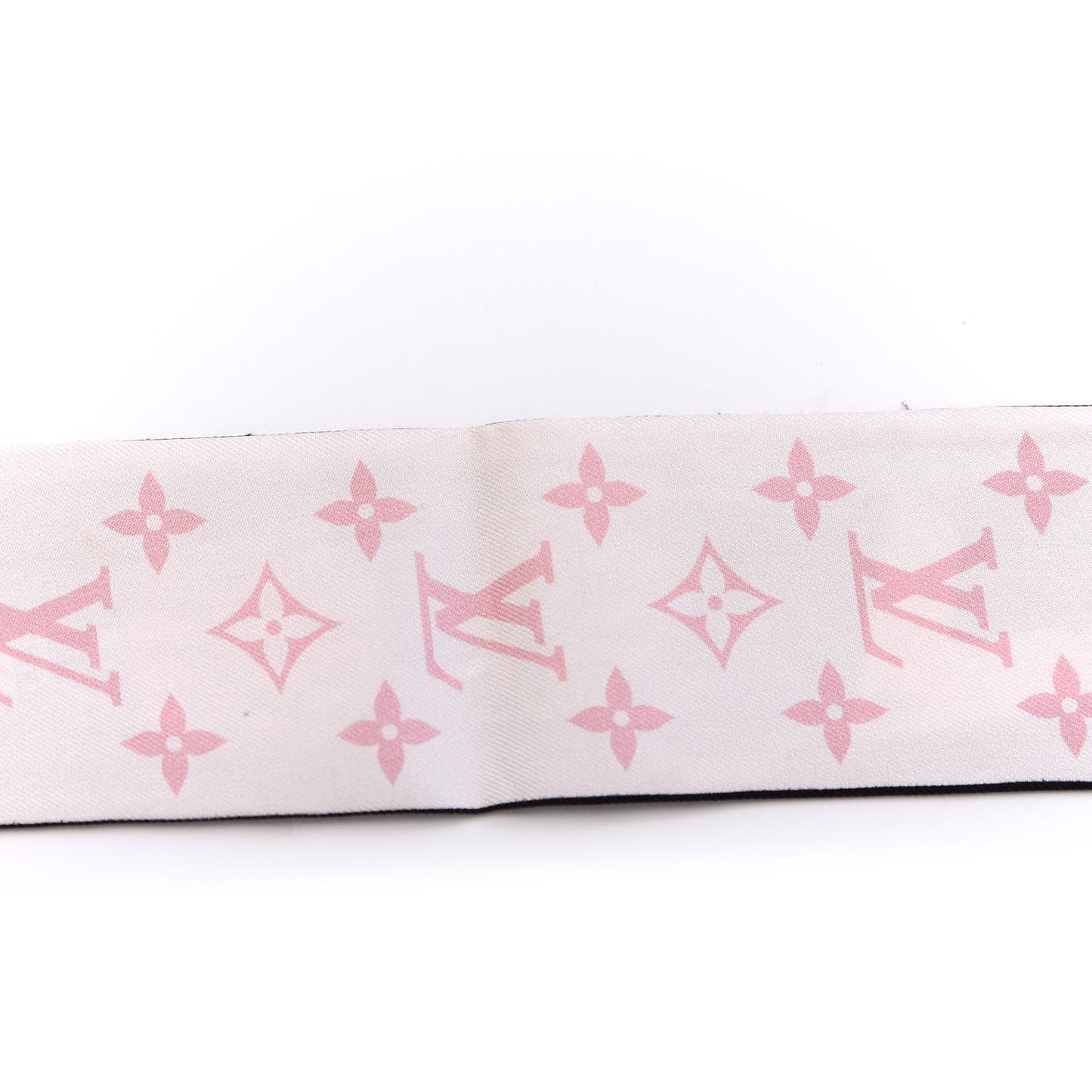 Silk Monogram Essentials LV BB Bandeau Light Pink