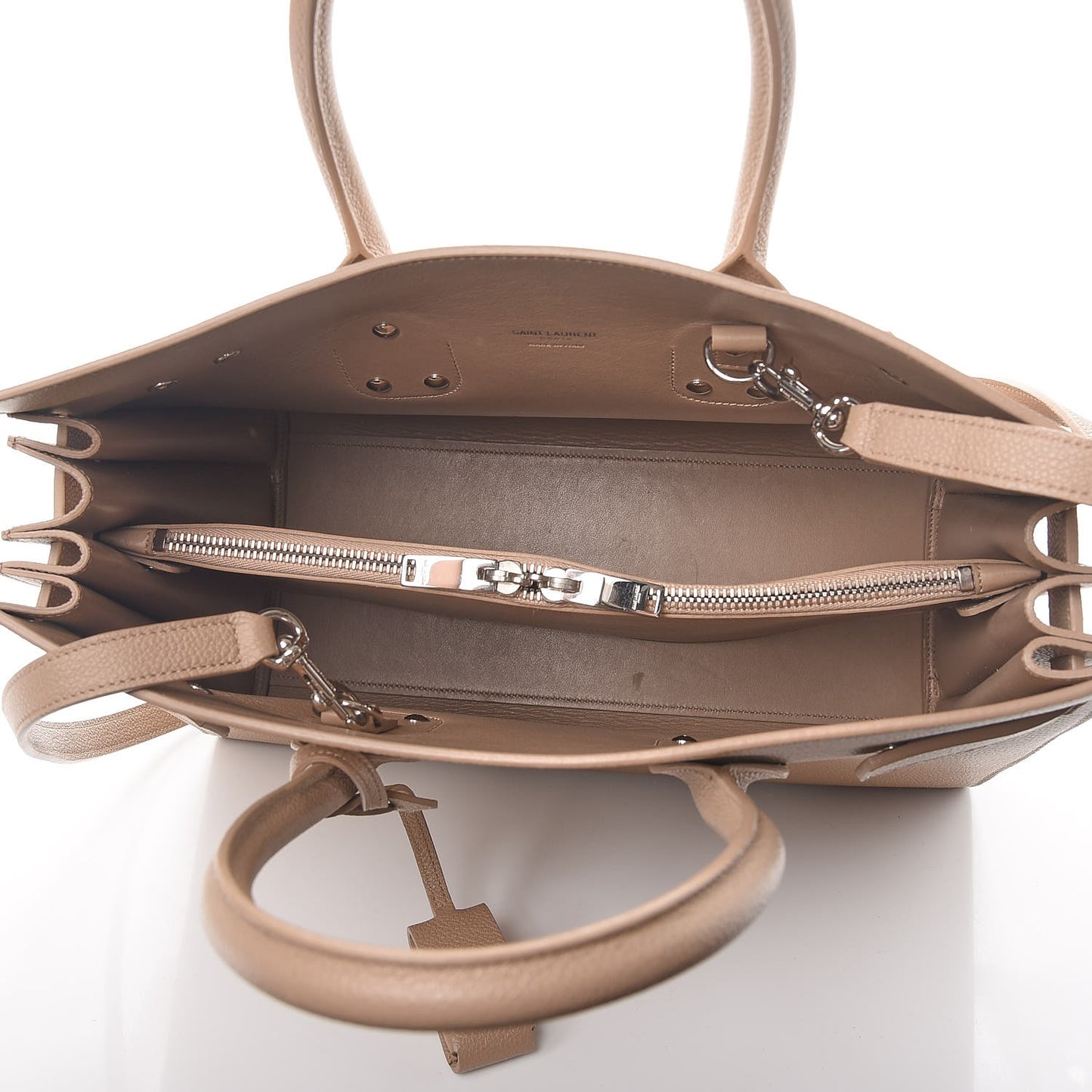 Grained Calfskin Small Sac De Jour Nude Powder