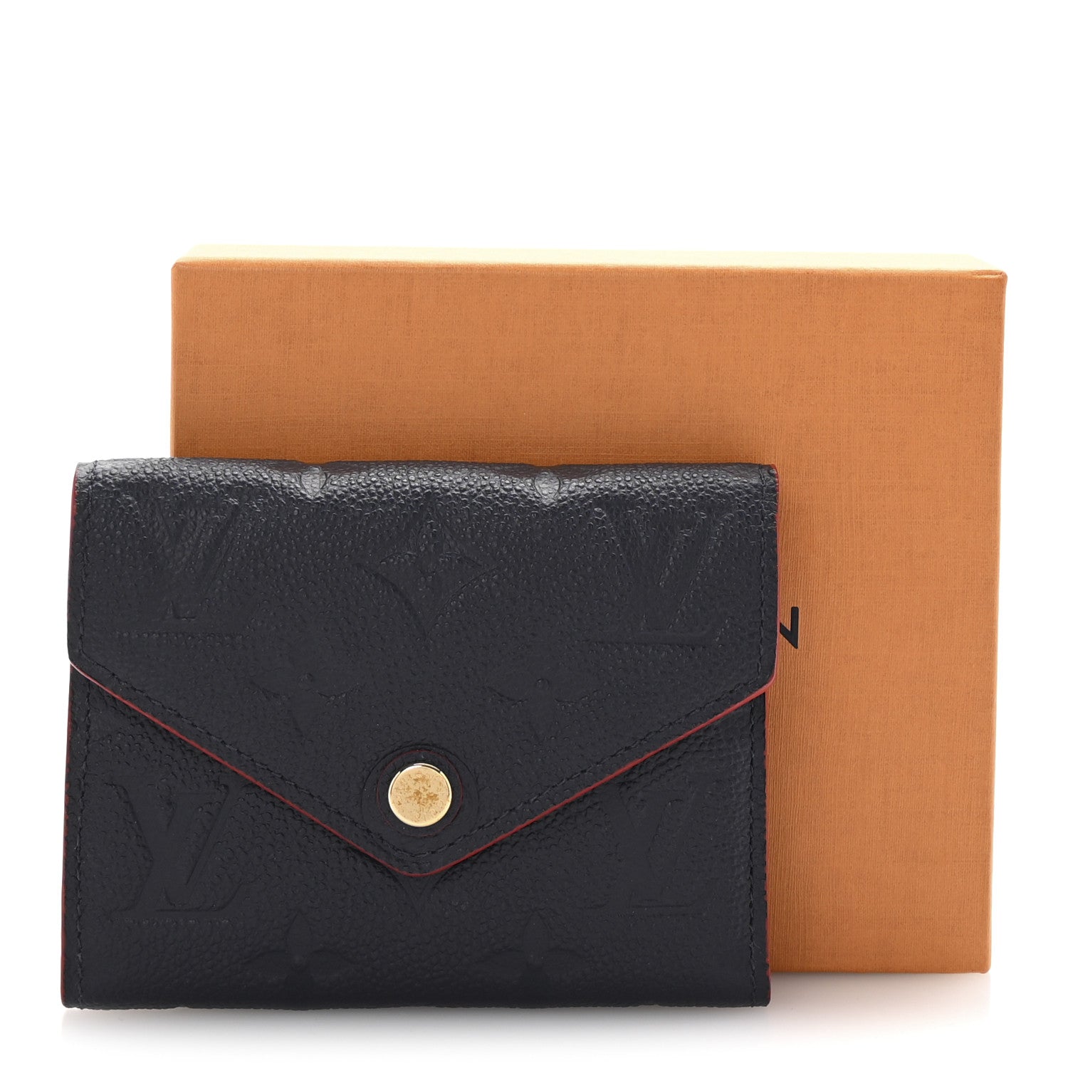 Louis Vuitton Empreinte Victorine Wallet Marine Rouge 7 of 7