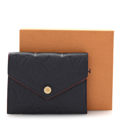 Louis Vuitton Empreinte Victorine Wallet Marine Rouge 7 of 7