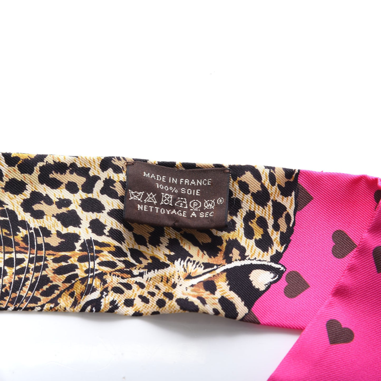 Silk Jungle Love Love Twilly Rose Vif Bleu Roy
