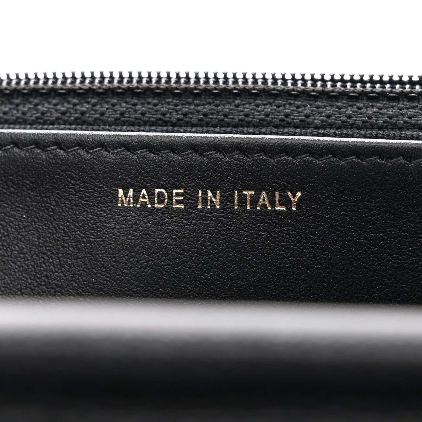 Caviar Quilted Crystal CC Wallet On Chain WOC Black