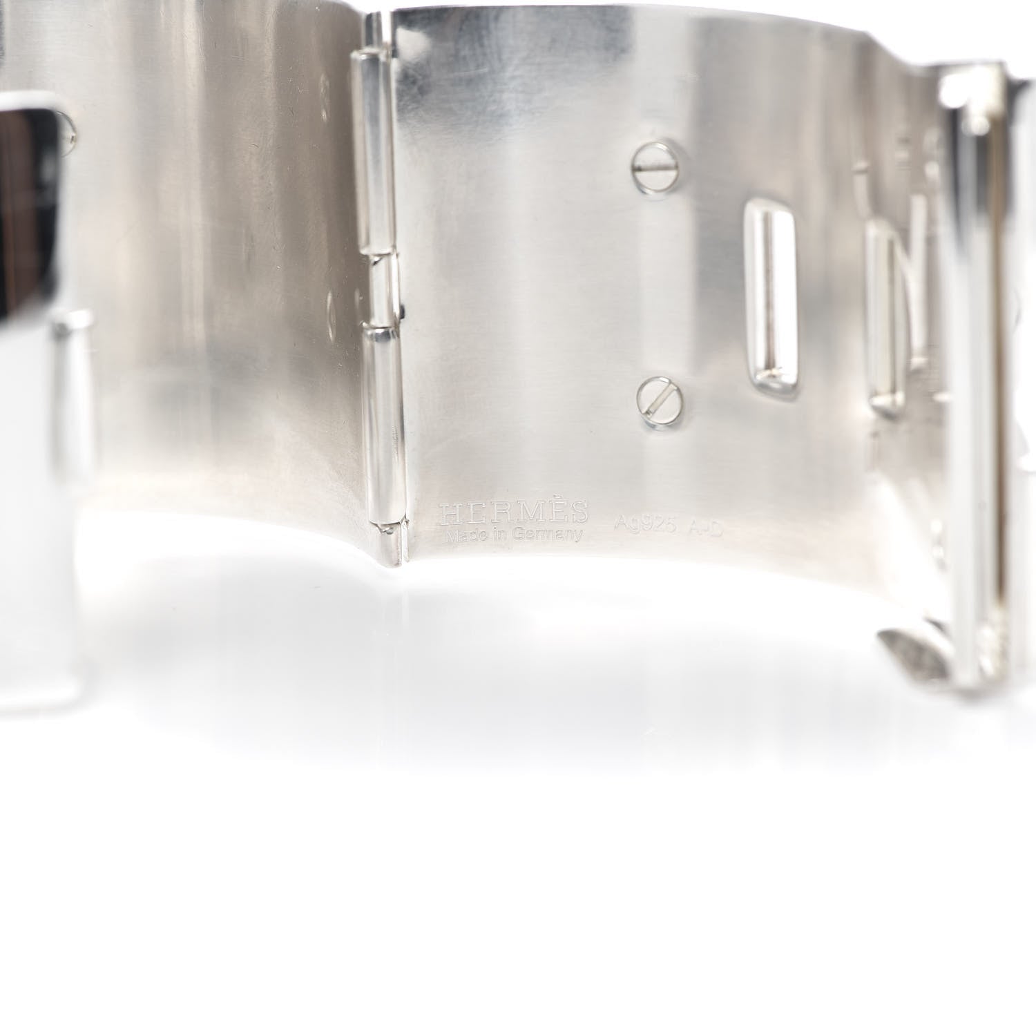 Hermes Sterling Silver Collier De Chien Bracelet 4 of 5