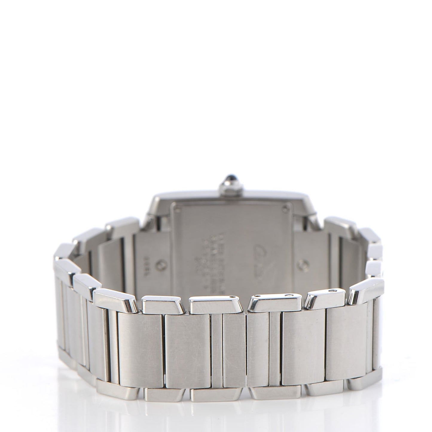 Stainless Steel 25mm Tank Francaise Quartz Watch