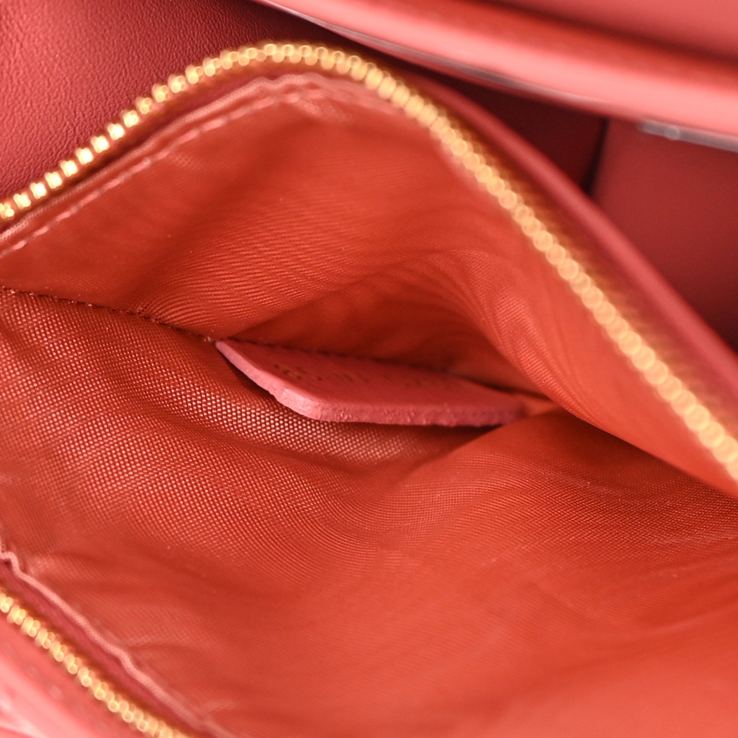 Patent Cannage Lady Dior Chain Pouch Pink