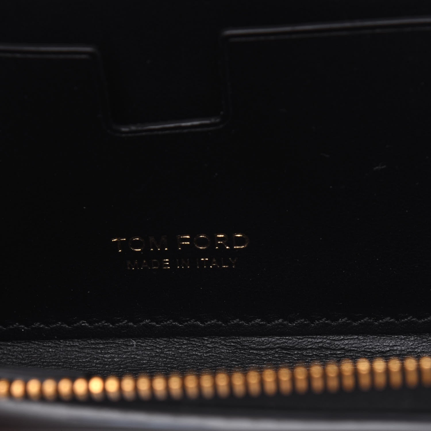 Tom Ford Metallic Calfskin Key Pouch Silver 6 of 9