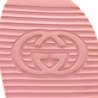 Gucci Rubber Mini Double G Womens Isla Dad Sandals 41 Wild Rose 8 of 14