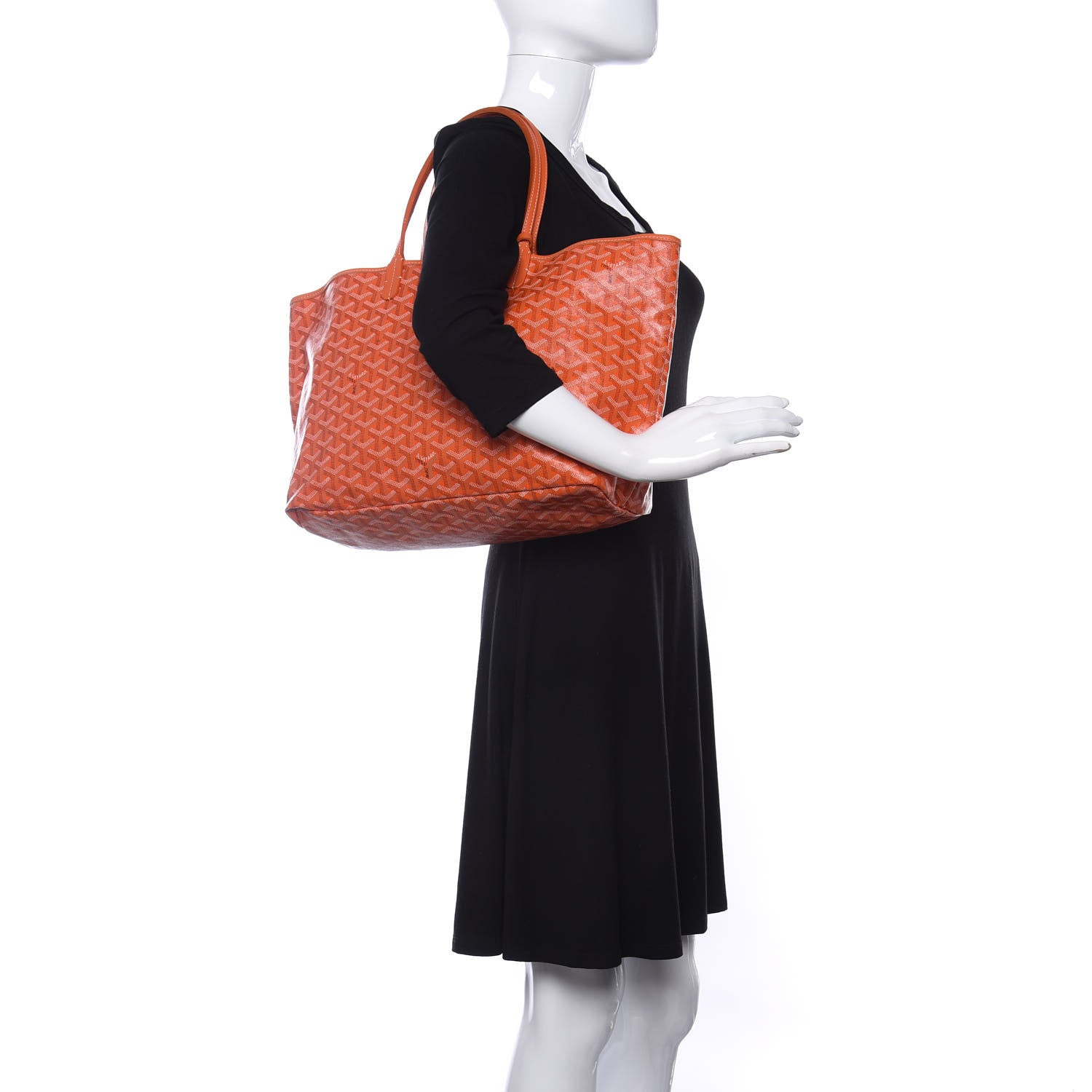 Goyard Goyardine Saint Louis PM Orange 2 of 9