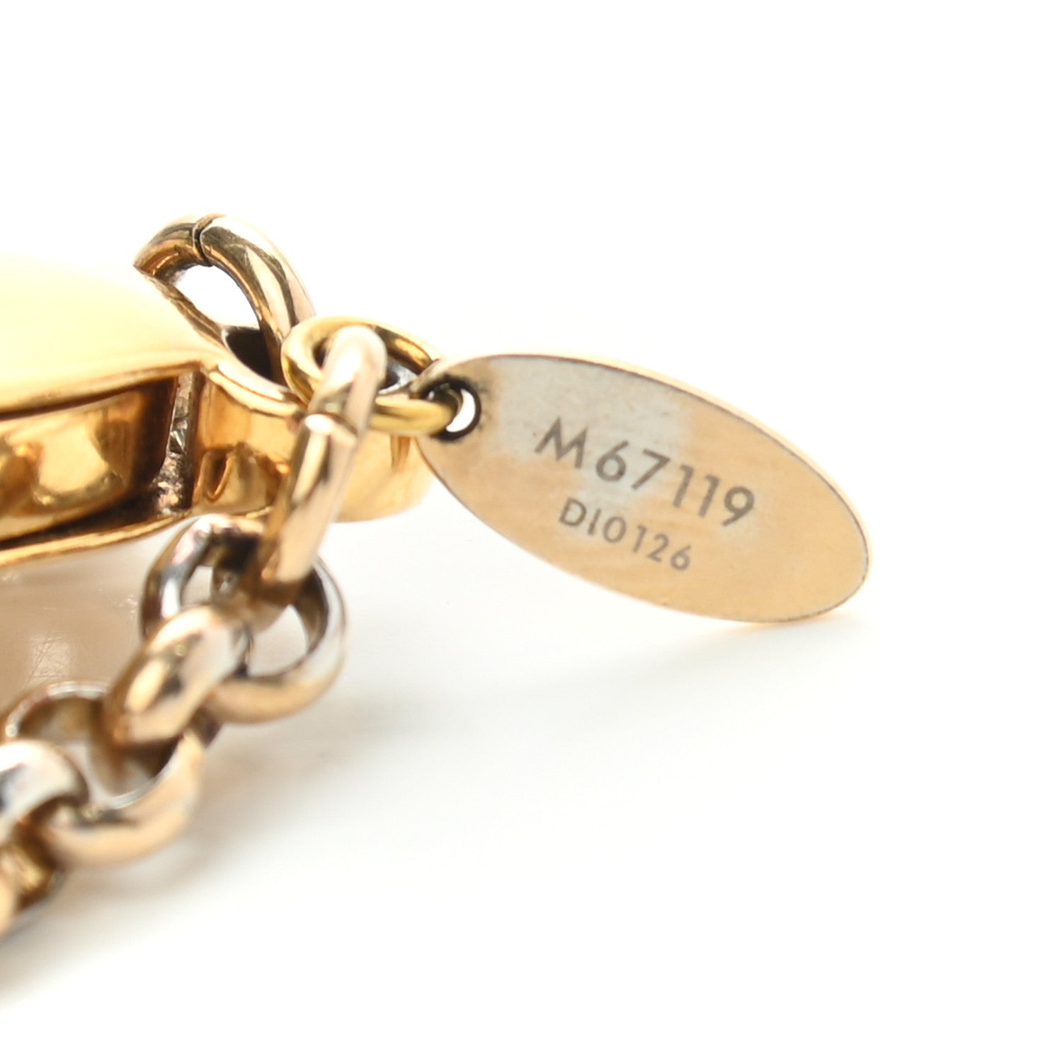Louis Vuitton Fleur De Monogram Bag Charm Dore 5 of 5