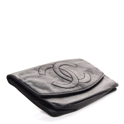 Chanel Caviar Timeless CC Flap Wallet Black 4 of 11