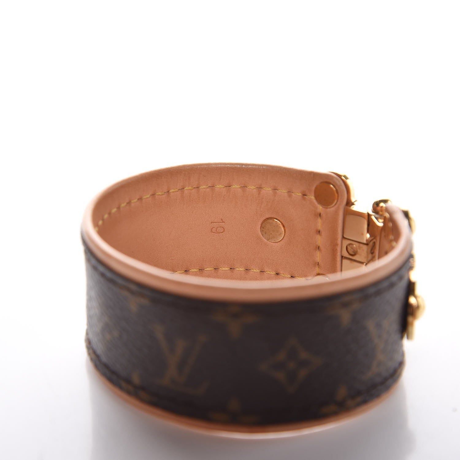 Louis Vuitton Monogram Save It Bracelet 19 7 of 10