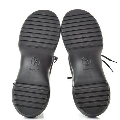 Louis Vuitton Calfskin Patent Monogram LV Archlight Sneakers 38 Black 5 of 8