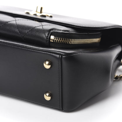 Chanel Caviar Quilted Mini Business Affinity Flap Black 7 of 11